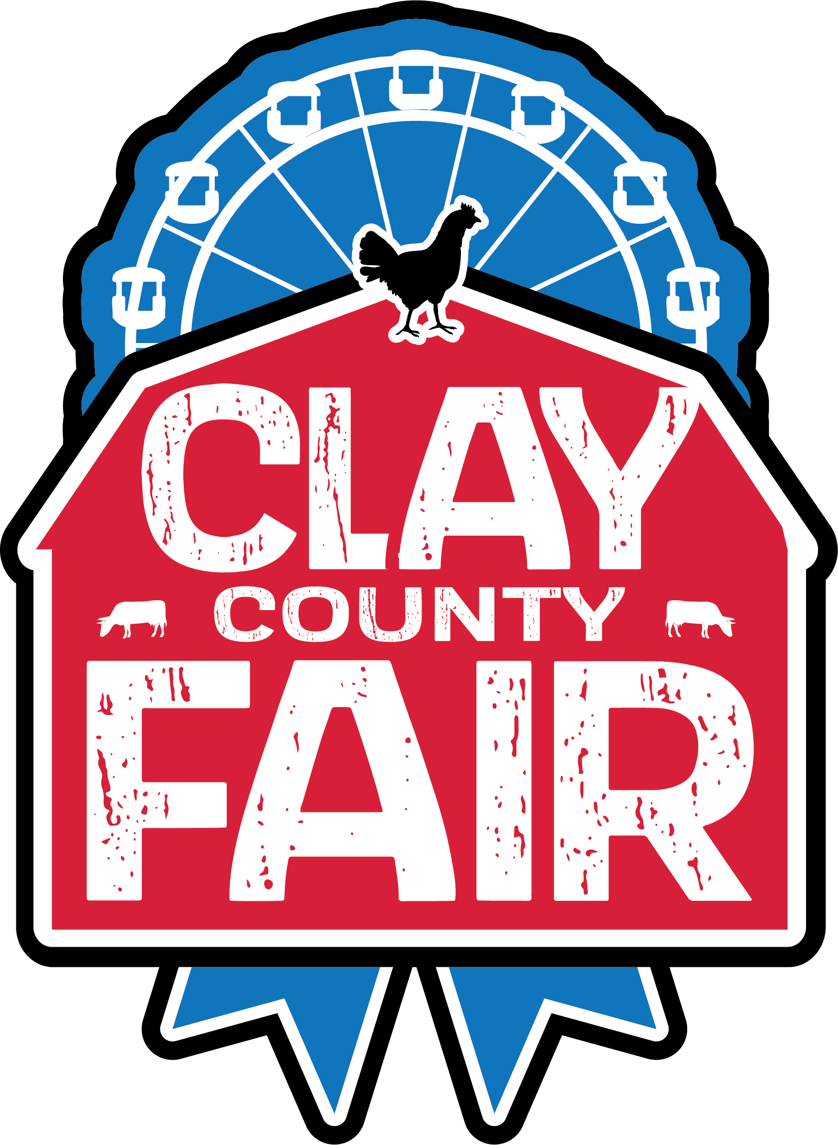 Clay County Fair logo