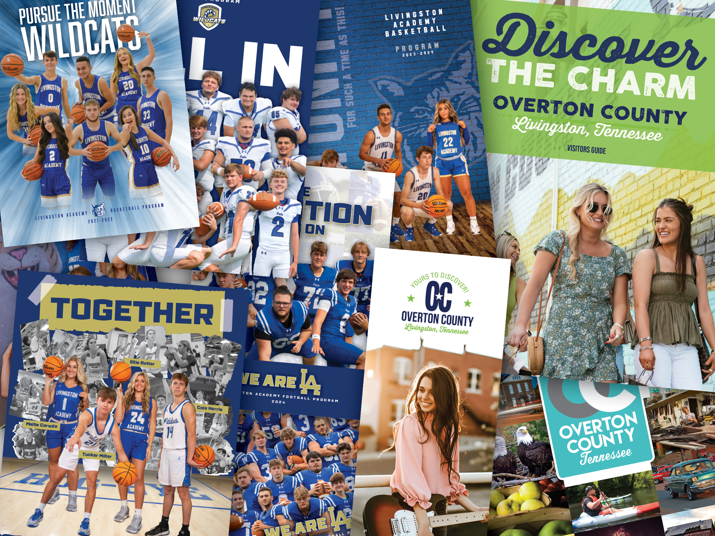 Magazines and programs by Oliver Printing Company